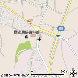 成田簡易郵便局周辺の地図