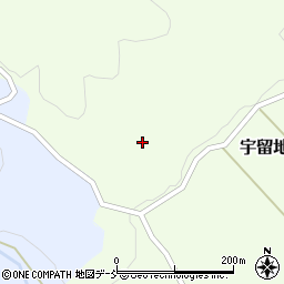 石川県鳳珠郡穴水町宇留地ム周辺の地図
