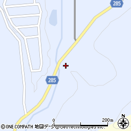 福島県石川郡平田村上蓬田馬道周辺の地図