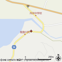 石川県鳳珠郡穴水町川尻タ周辺の地図