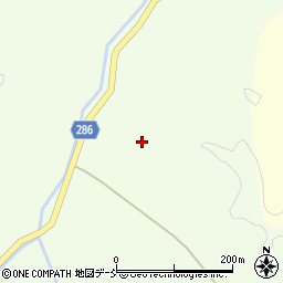 福島県小野町（田村郡）上羽出庭（赤木）周辺の地図