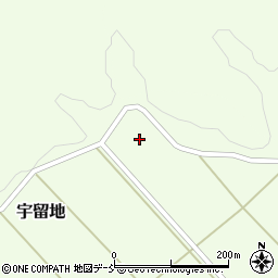 石川県鳳珠郡穴水町宇留地ろ周辺の地図
