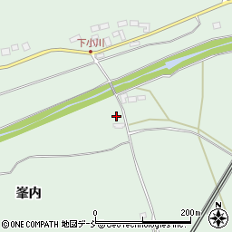 福島県岩瀬郡天栄村小川峯内周辺の地図