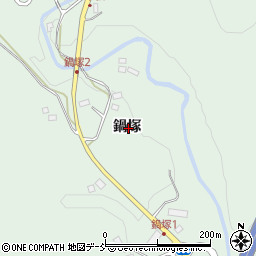 福島県双葉郡広野町上北迫鍋塚周辺の地図