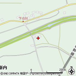 福島県天栄村（岩瀬郡）小川（漆畑）周辺の地図