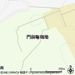 石川県輪島市門前町剱地周辺の地図