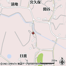 福島県須賀川市狸森日渡149周辺の地図