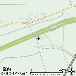 福島県岩瀬郡天栄村小川漆畑1周辺の地図