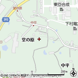 福島県双葉郡広野町上北迫堂の原周辺の地図