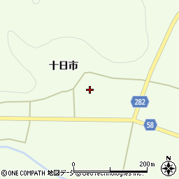 福島県白河市大信隈戸屋敷前11周辺の地図