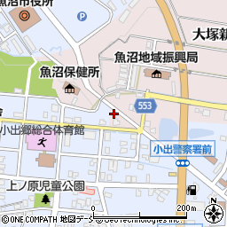 新潟県魚沼市大塚新田108-3周辺の地図