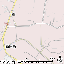福島県須賀川市狸森宮田周辺の地図