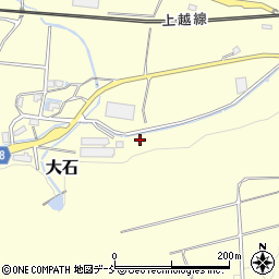 新潟県魚沼市大石周辺の地図