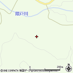 福島県白河市大信隈戸夏井周辺の地図