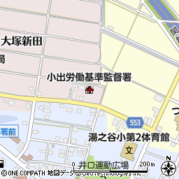 新潟県魚沼市大塚新田87周辺の地図