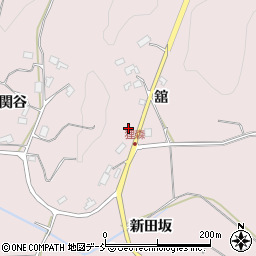 福島県須賀川市狸森宿周辺の地図