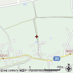 福島県天栄村（岩瀬郡）小川周辺の地図