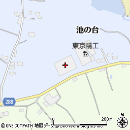 福島県岩瀬郡鏡石町池の台184周辺の地図