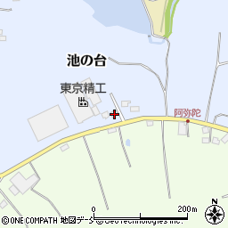 福島県岩瀬郡鏡石町池の台185-4周辺の地図