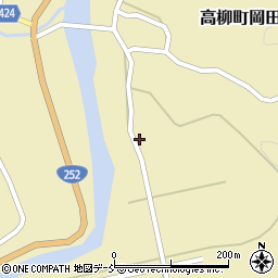新潟県柏崎市高柳町岡田2992周辺の地図