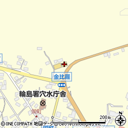 石川トヨタ自動車穴水店周辺の地図