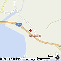 石川県鳳珠郡穴水町比良ろ周辺の地図