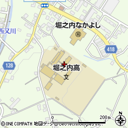 新潟県立堀之内高等学校周辺の地図