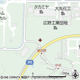 福島県広野町（双葉郡）上北迫（岩沢）周辺の地図