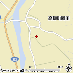 新潟県柏崎市高柳町岡田3042周辺の地図
