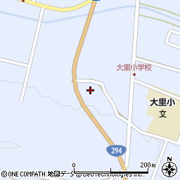 福島県岩瀬郡天栄村大里大里74-2周辺の地図