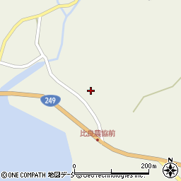 石川県鳳珠郡穴水町比良ル周辺の地図