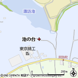 福島県岩瀬郡鏡石町池の台周辺の地図