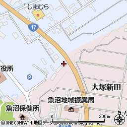 新潟県魚沼市大塚新田149周辺の地図