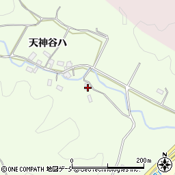 石川県鳳珠郡穴水町天神谷ハ周辺の地図