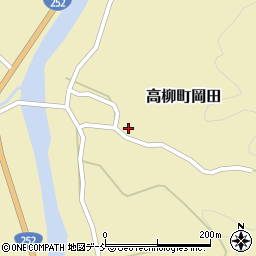 新潟県柏崎市高柳町岡田3686周辺の地図
