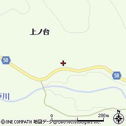 福島県白河市大信隈戸宇都野5周辺の地図