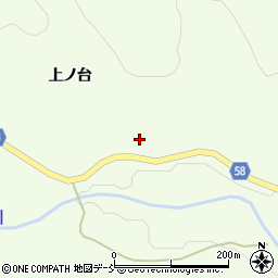 福島県白河市大信隈戸宇都野3周辺の地図