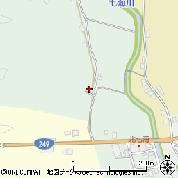 石川県鳳珠郡穴水町北七海ホ120周辺の地図