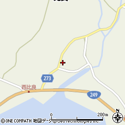 石川県穴水町（鳳珠郡）比良（リ）周辺の地図