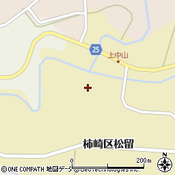 新潟県上越市柿崎区松留363周辺の地図