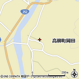 新潟県柏崎市高柳町岡田3807周辺の地図