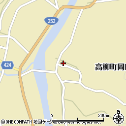 新潟県柏崎市高柳町岡田3816周辺の地図