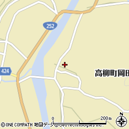 新潟県柏崎市高柳町岡田3819周辺の地図