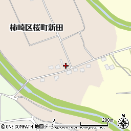 新潟県上越市柿崎区桜町新田207周辺の地図