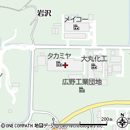 タカミヤ周辺の地図