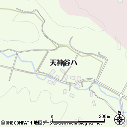 石川県鳳珠郡穴水町天神谷周辺の地図