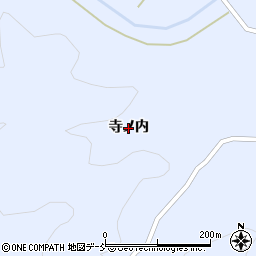 福島県天栄村（岩瀬郡）大里（寺ノ内）周辺の地図