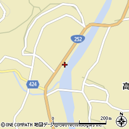 新潟県柏崎市高柳町岡田560周辺の地図