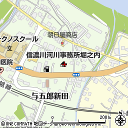 信濃川河川事務所堀之内周辺の地図