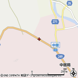 石川県鳳珠郡穴水町中居チ周辺の地図